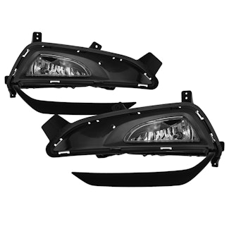 Spyder Auto 9044274 ( Spyder ) Hyundai Tucson 2016-2018 OEM Style Fog Lights W/Switch-Clear