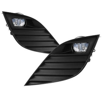 Spyder Auto 9044328 ( Spyder ) Toyota Camry 2018+OEM Style LED Fog Lights w/OEM Switch-Clear