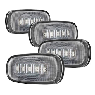 Spyder Auto 9924750 ( xTune ) Dodge Ram 03-09 (2 RD/2 AM) LED Fender Lights 4pcs-Clear
