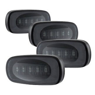 Spyder Auto 9924767 ( xTune ) Dodge Ram 03-09 (2 RD/2 AM) LED Fender Lights 4pcs-Smoke
