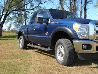 Stampede Automotive Accessories 8624-2 Original Riderz Fender Flares 4pc Black Smooth