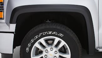 Stampede Automotive Accessories 8626-2 Original Riderz Fender Flares 4pc Black Smooth