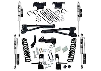 Superlift K165FX Suspension Lift Kit, 4in Fox 2.0 Res
