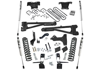 Superlift K169F 6 inch Radius Arm Lift Kit with Fox 2.0 Series Shocks
