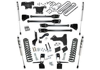 Superlift K171F 6 inch 4-LINK Kit with Fox 2.0 Series Shocks