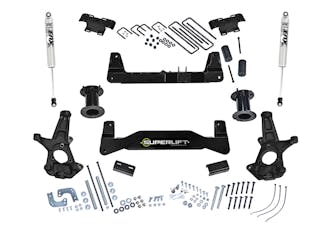 Superlift K180F 6.5 Inch Lift Kit with Fox Shocks