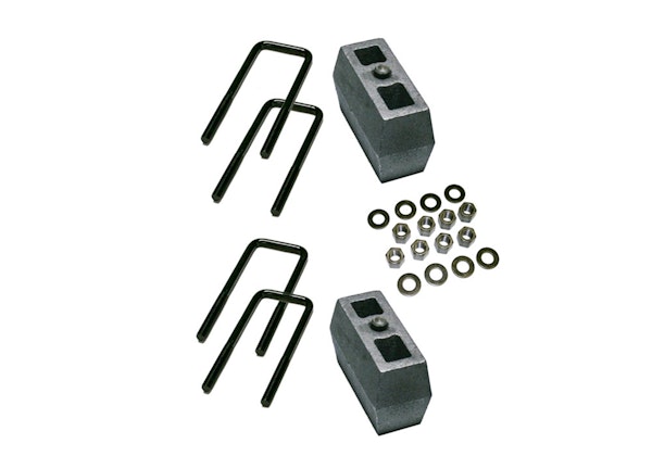 Superlift 7249 4 inch Block Kit  with 3.312 inch Wide Ubolts