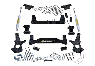 Superlift K180 6.5 Inch Lift Kit with Superlift Rear Shocks