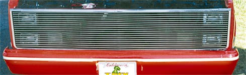 T-Rex Grilles 20010 Billet Phantom Grille, Polished, Aluminum, 1 Pc, Replacement