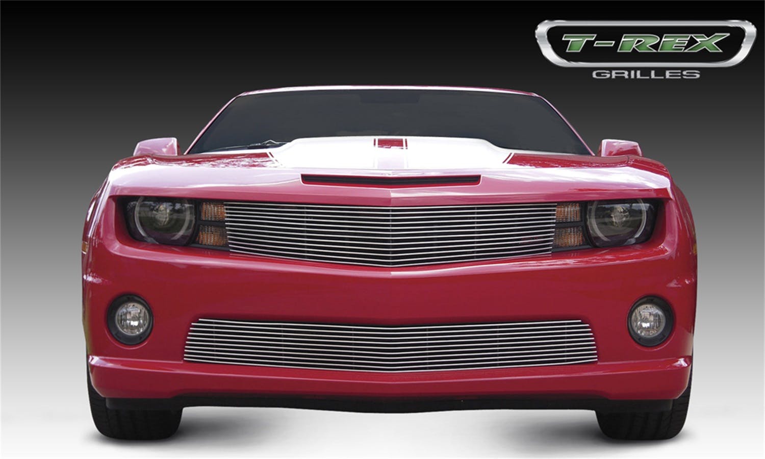 T-Rex Grilles 21027 Billet Grille, Polished, Aluminum, 1 Pc, Overlay