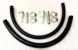 TITAN Fuel Tanks 0299002 Fuel Line Extend Kit, Includes Quick Disconnect Parts, Hose Clamps & Hose