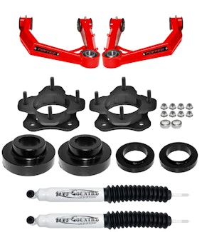 Tuff Country 53220TTKN 3in. Lift with Toytec Uniball Boxed Upper Control Arms SX8