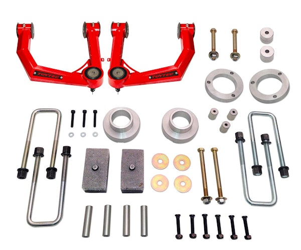 Tuff Country 54905TT 4in. Lift with Toytec Boxed Upper Control Arms-Ball Joint