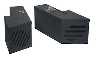 Tuffy Security 015-01 Speaker/Storage Boxes-Black