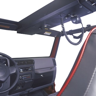 Tuffy Security 048-01 Overhead Security Console-Black