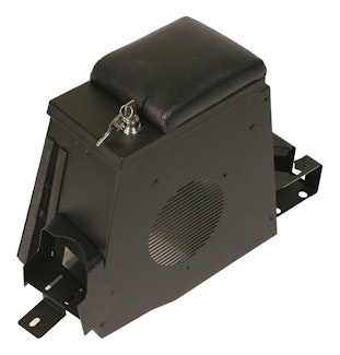 Tuffy Security 055-01 TJ Security Console for Speaker-Black