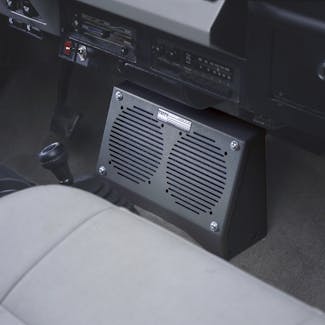 Tuffy Security 065-01 Dual Speaker Box-Black