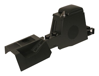 Tuffy Security 066-01 TJ Series II Speaker/Storage Security Console-Black