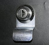 Tuffy Security 079 Pull Lever; Pushbutton Lock; Top/Bottom Finger Pull;