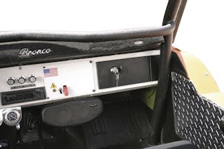 Tuffy Security 108-01 Bronco Security Glovebox 1966-77; BLACK