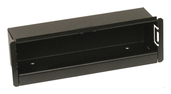 Tuffy Security 150-01 Stereo Dash Cutout Tray Black
