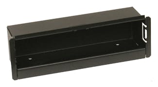 Tuffy Security 150-01 Stereo Dash Cutout Tray Black