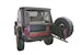 Tuffy Security 297-01 YJ TAILGATE SECURITY ENCLOSURE; 01-Black for 1987-1995 YJ Wrangler