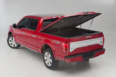 UnderCover UC1118L-G1W Elite LX Tonneau Cover Abalone White