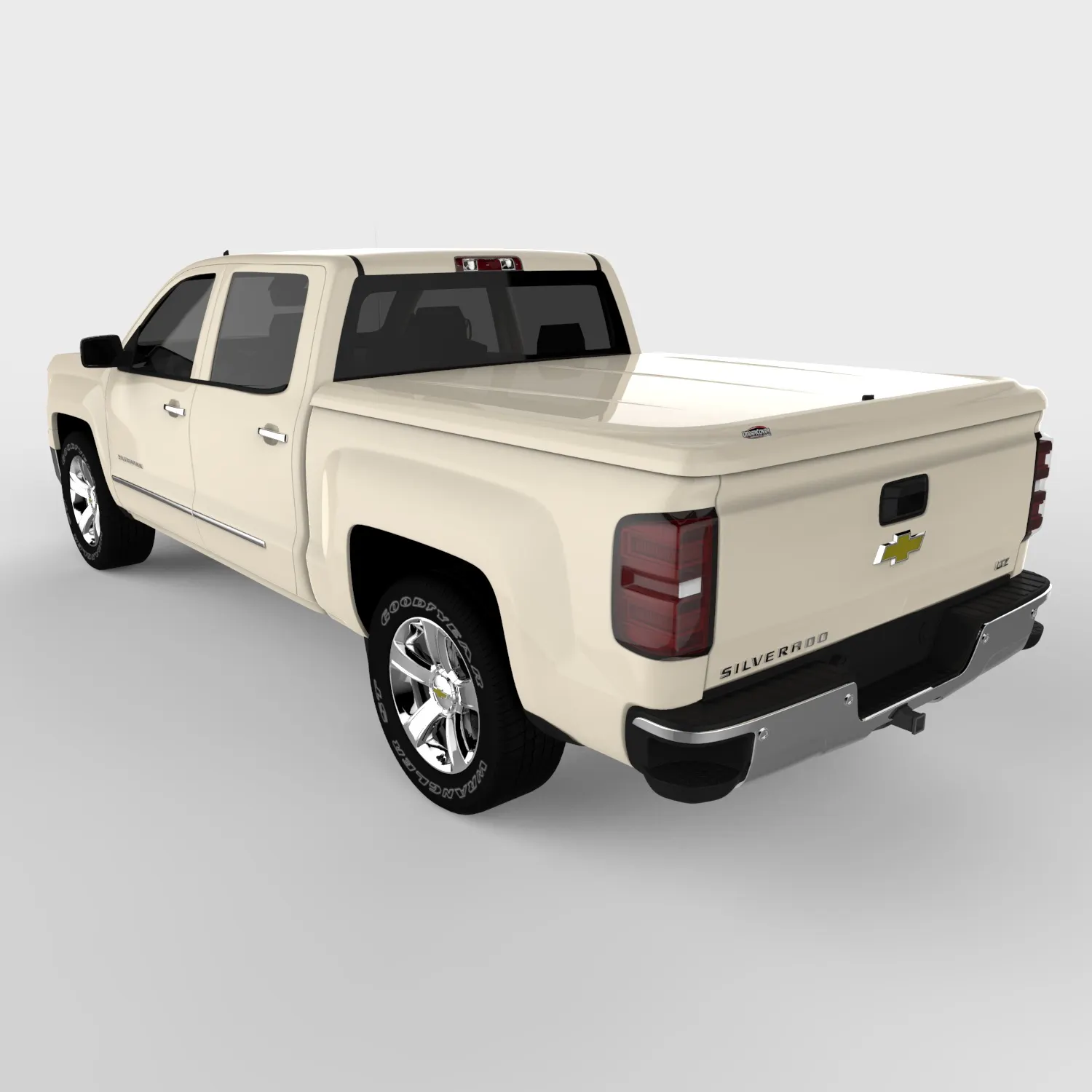 thumbnail image 2 of CarCoverTech 5-Layer Full Size Pickup Truck Cover – Semi-Custom Fit For Chevy Silverado 1500 (Gray, Water-Resistant) 2 of 5