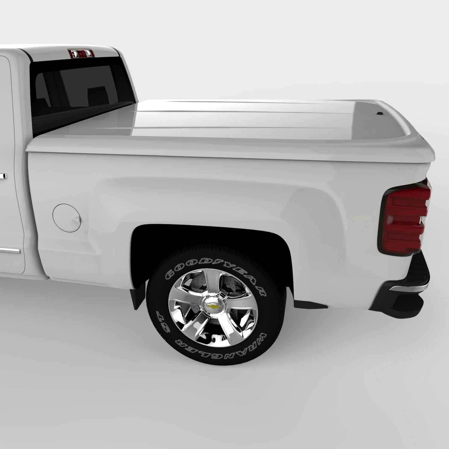 UnderCover UC1126L-GAN LUX Tonneau Cover, Silver Ice