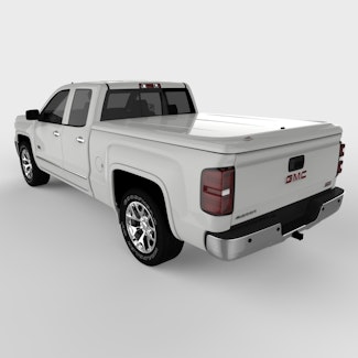 UnderCover UC1146L-GAN LUX Tonneau Cover, Silver Ice