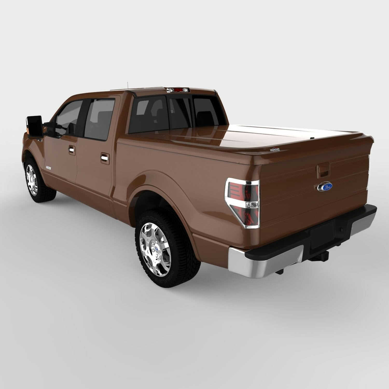 【関税込み】UNDERCOVER タン UC1E1301 コート UnderCover UC2146L-J1 LUX Tonneau Cover, Kodiak Brown