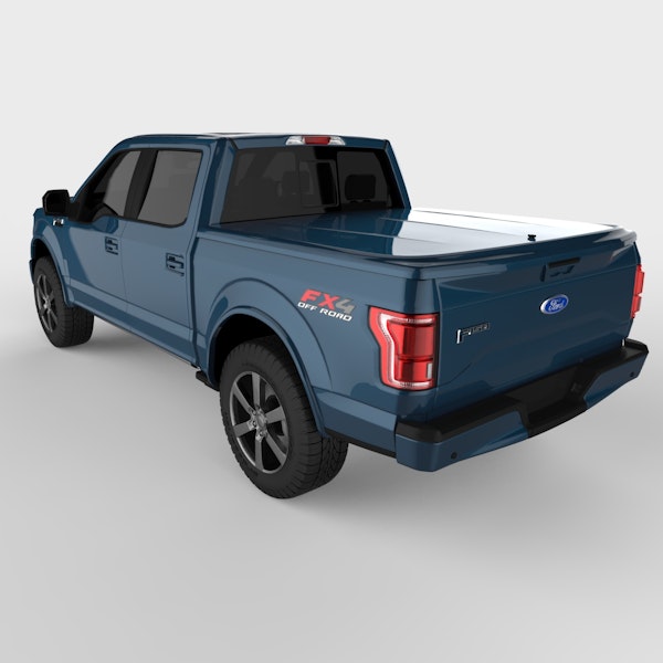 UnderCover UC2156L-N1 LUX Tonneau Cover, Blue Jeans