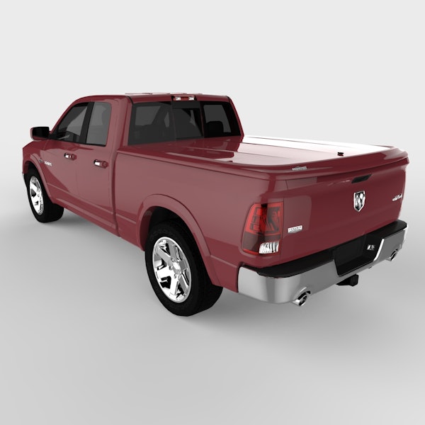 UnderCover UC3076L-PRP LUX Tonneau Cover, Deep Cherry Red