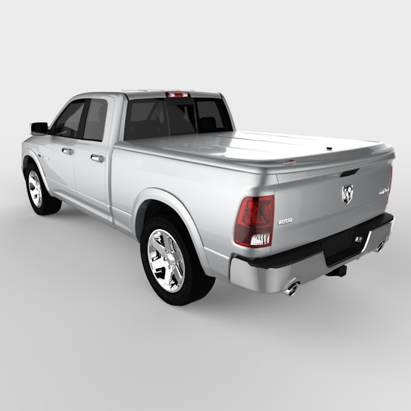 UnderCover UC3076L-PS2 LUX Tonneau Cover, Bright Silver