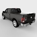 UnderCover UC3076L-PXR LUX Tonneau Cover, Brilliant Black