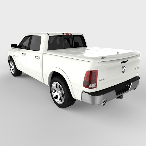 UnderCover UC3086L-PW7 LUX Tonneau Cover, Bright White