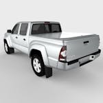 UnderCover UC4056L-1E7 LUX Tonneau Cover, Silver Streak