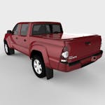 UnderCover UC4056L-3R3 LUX Tonneau Cover, Red