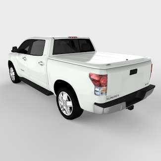 UnderCover UC4086L-040 LUX Tonneau Cover, Super White