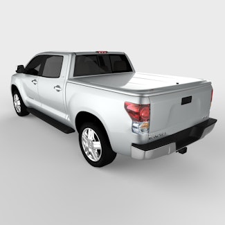 UnderCover UC4086L-1D6 LUX Tonneau Cover, Silver Sky