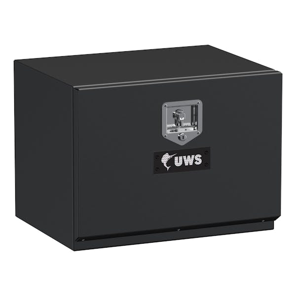 UWS ST-TBUB-24-MB Matte Black Steel 24 Single-Door Underbody Tool Box