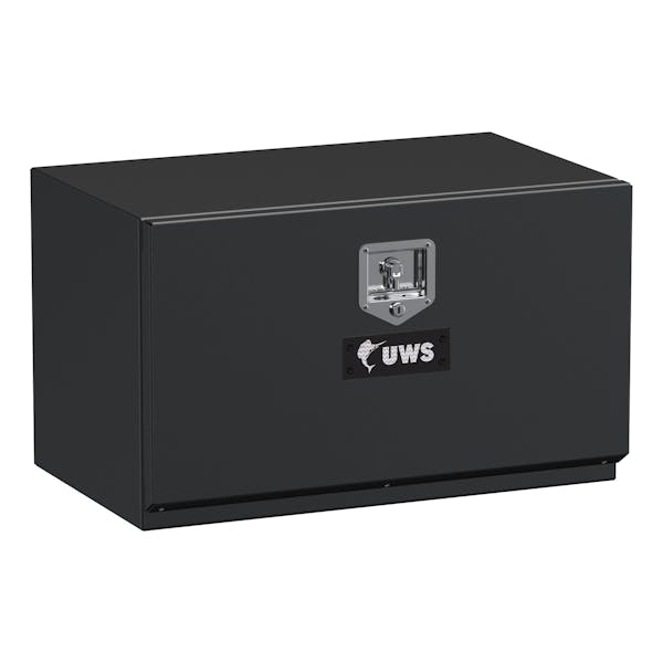 UWS ST-TBUB-30-MB Matte Black Steel 30 Single-Door Underbody Tool Box