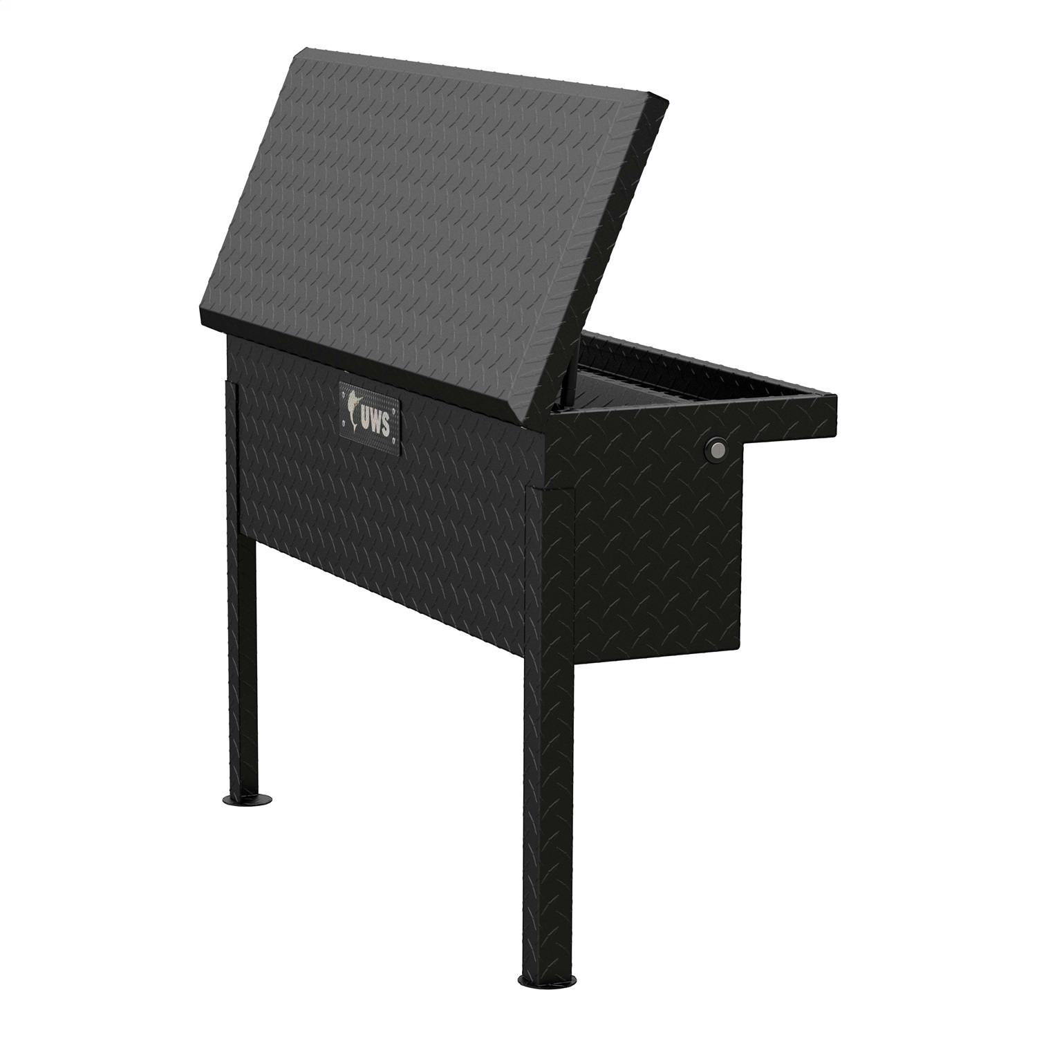 UWS TBSM-36-LP-MB Truck Bed Side Rail Tool Box