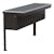 UWS TBSM-48-LP-BLK 48 Low Profile Truck Side Tool Box, Gloss Black