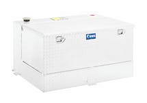 UWS TT-75-L-T-P Aluminum Transfer Tank 75 Gallon L-Tank Bright