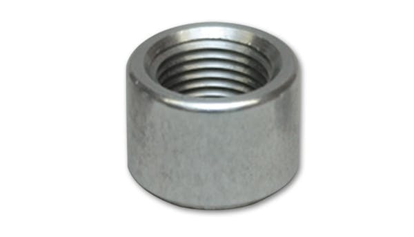 Vibrant Performance 11160 Female -4AN Aluminum Weld Bung (7/16" - 20 Thread, 3/4" Flange OD)