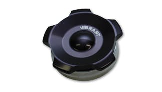 Vibrant Performance 11295 2.75" OD Aluminum Weld Bung + Black Aluminum Threaded Cap