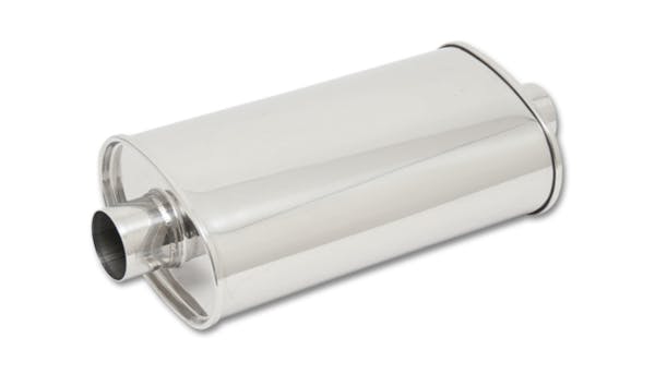 Vibrant Performance 1135 Oval Muffler, 3.5" inlet/outlet (Center-Center)