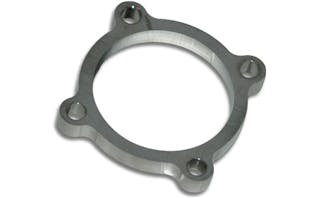 Vibrant Performance 14380 4 Bolt GT30/GT35 Discharge Flange, 3" I.D. (1/2" thick)